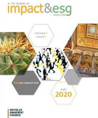 Mercereau, and Melin, “Optimising portfolios across risk, return and climate impact”, The Journal of Impact and ESG Investing, Fall 2020.